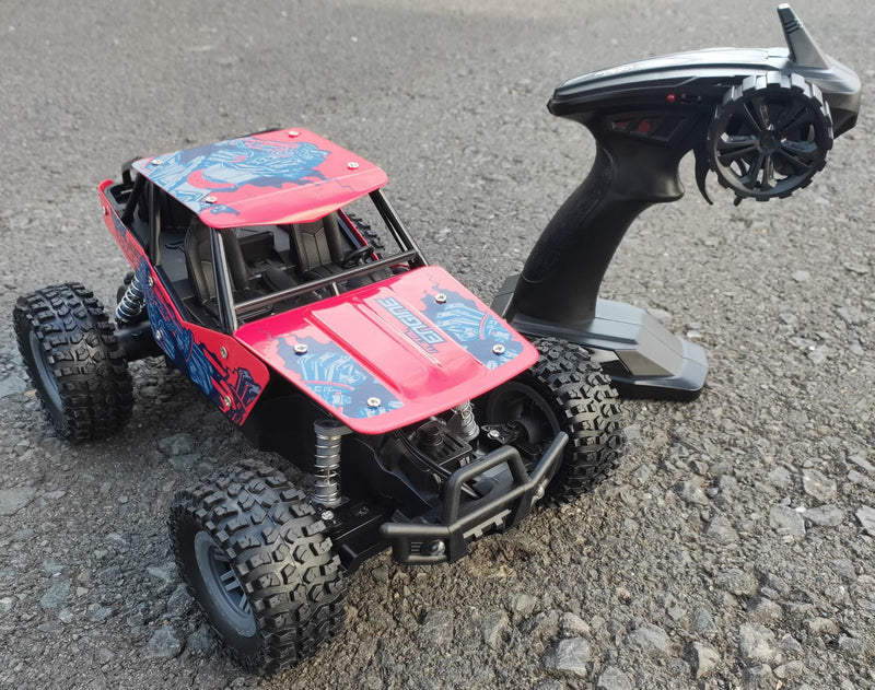 2.4GHz Rechargeable Remote Control Mountain Racing Car 15KM/H with Light