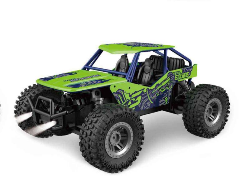 2.4GHz Rechargeable Remote Control Mountain Racing Car 15KM/H with Light