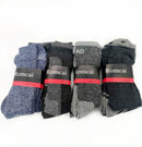 (12 Pairs) Cushioned Crew/Sports Socks,  Size 7 - 10