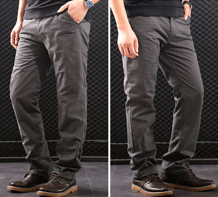 Work Pants Cotton Size 30,31,32,33,34,35 Black Grey Green