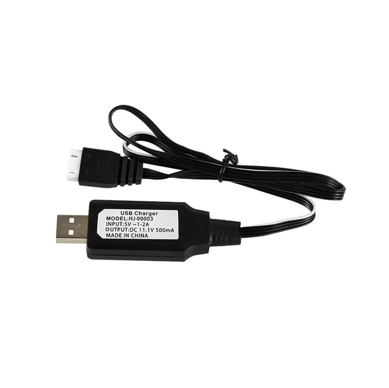 11.1V USB XH-4 pins Lithium Batteries Charging Cable for Car Drone or Helicopter