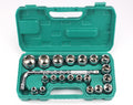 21pcs 1/2 Inch 6-point Socket Set Drive Socket 8-32mm L Handle