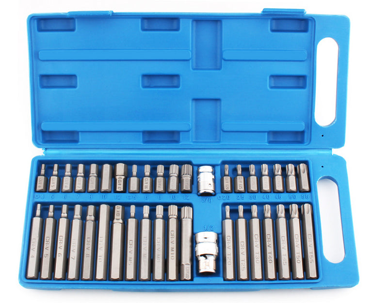 40 Pieces Hex Shank Screwdriver Drill Set Bits With Case