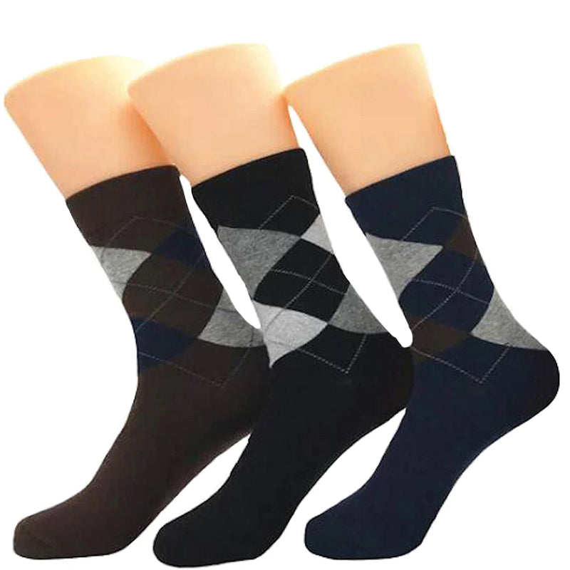 Crew Socks Patterned Socks (12 Pairs) Mix RANDOM