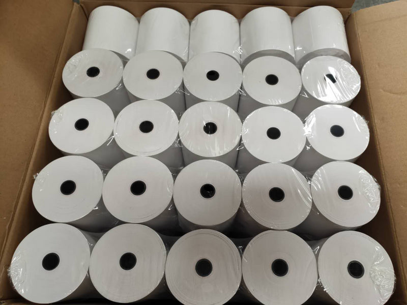 (50 Rolls) 80X80MM Thermal Eftpos Paper Roll Receipt Paper Rolls