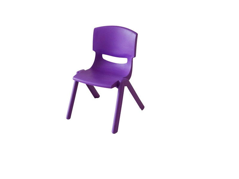 Durable Plastic Children's Chairs - PURPLE