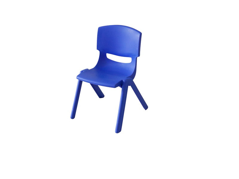 Durable Plastic Children's Chairs - BLUE