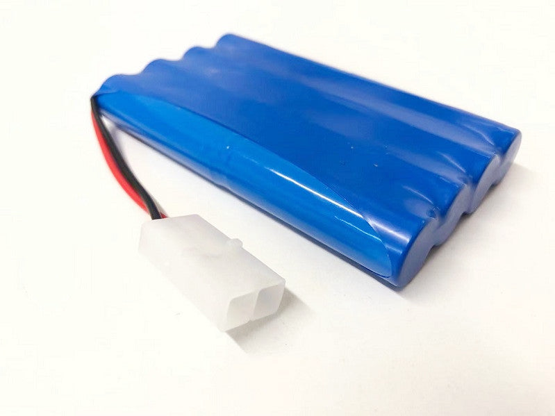 9.6V 1400mAh White Rechargeable Battery for RC Car Boat