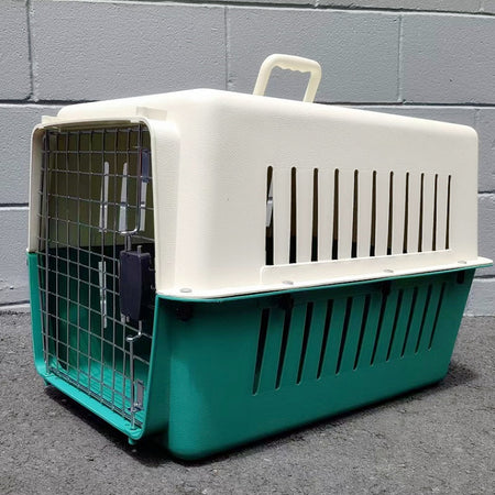 Size M 50CM Dog/Cat  Travel Cage/Carrier - GREEN