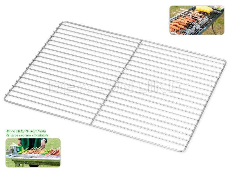 30X45CM Stainless Steel BBQ Grill Net