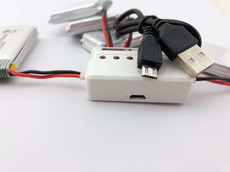 6 in 1 3.7V USB Charger for Drone