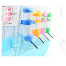 3pcs*80ml Pet Hamster Drinking Leak Proof Water Bottle Kettle Guinea Pig - YELLOW