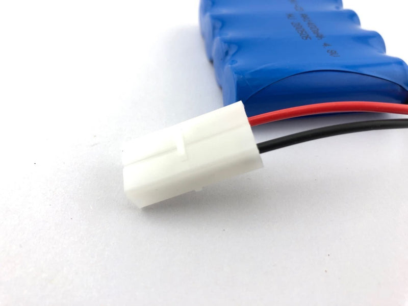 4.8V 1400mAh Rechargeable Battery for RC Car Boat White
