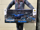 Cool! 60cm Super Large Giant Shark Climbing Car ALLOY 6X6 OFF Road R/C Car