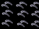 10 Pairs Eyeglasses Silicon Antislip Holder Glasses Cover Ear Hook Retainer - L