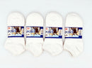 (60 Pairs) Thin Ankle Socks - WHITE - M7-11/ W8-12