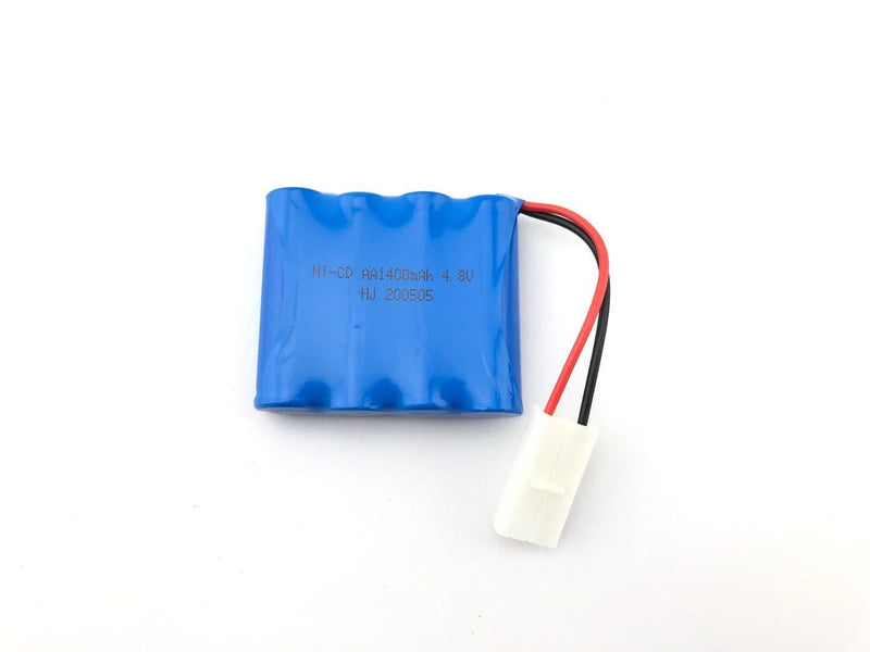 4.8V 1400mAh Rechargeable Battery for RC Car Boat White