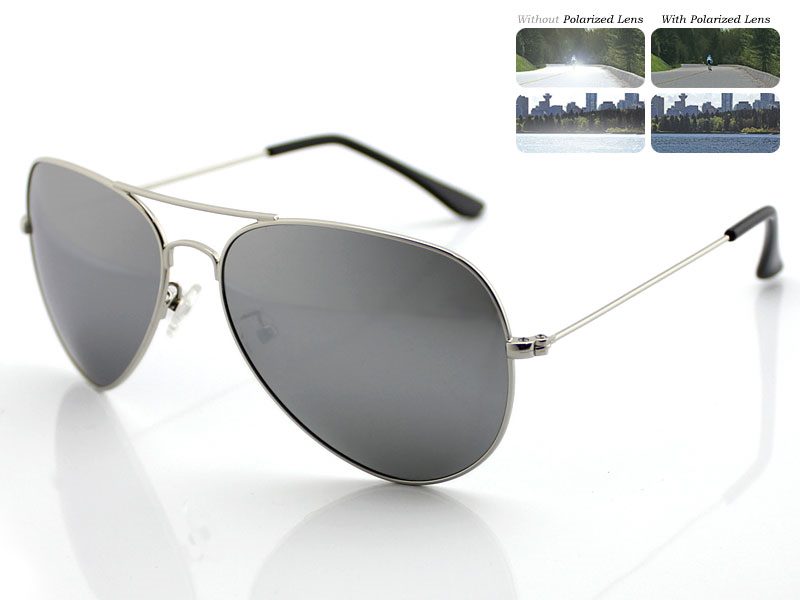 Polarized Mirrored Lens Sunglasses 3025