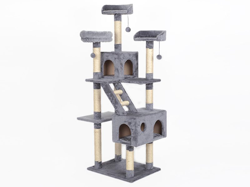 173CM High - Cat Tree House Scratching Post Condo