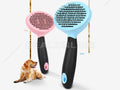 Self Cleaning Pet/Dog/Cat Grooming Brush BLUE or PINK