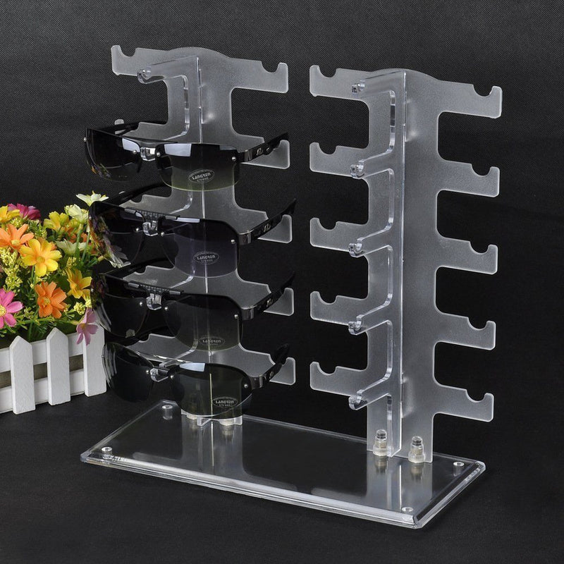 10 Pair Acrylic Sunglasses Glasses Retail Shop Display Unit Stand Holder