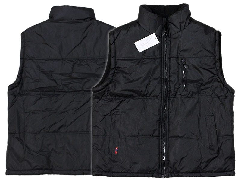 Marked Size 2XL Vest Thermal Sleeveless Black