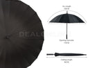 24-Rib Umbrella with Carrying Cover - Arc 130CM NAVY