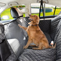 WATERPROOF PET CAR BACK SEAT PROTECTOR WITH MESH POCKET