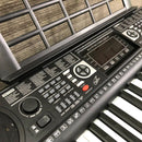 Electronic Organ Keyboard Piano 61-Key Digital Teaching LCD Display MP3 SD